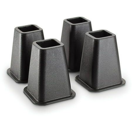 Kennedy Bed Risers 4 Pack Black