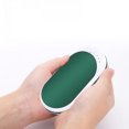thumbnail image 3 of Almohadillas térmicas, calentador de manos recargable, batería externa de 5200 mAh, 3 of 4