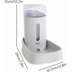 thumbnail image 2 of Automatic Cat Food Feeder Dog Feeder Puppies Dog Water Bowl Gray,Water Feeder, 2 of 4