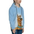 thumbnail image 3 of Scooby Doo Boys Girls Hoodies Fashion Graphic Hooded Sweatshirt Casual Pullover Outwear for Kids Youth, 3 of 8