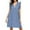 Sky Blue, variant on Women's Lace Jacquard Cutout Pocket Liner Shorts V Neck Plus Size Dress Women Dresses Evening Gowns Beach Formal Dresses for Women plus Size Elegant Dresses plus Size Beach Dresses Short Sleeve