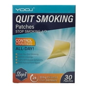 Nicotine Patches Step 1 Nicotine Transdermal System Step 1 Clear Patches, 21 mg, 30 Count, Compare to Nicoderm® CQ® Active Ingredient