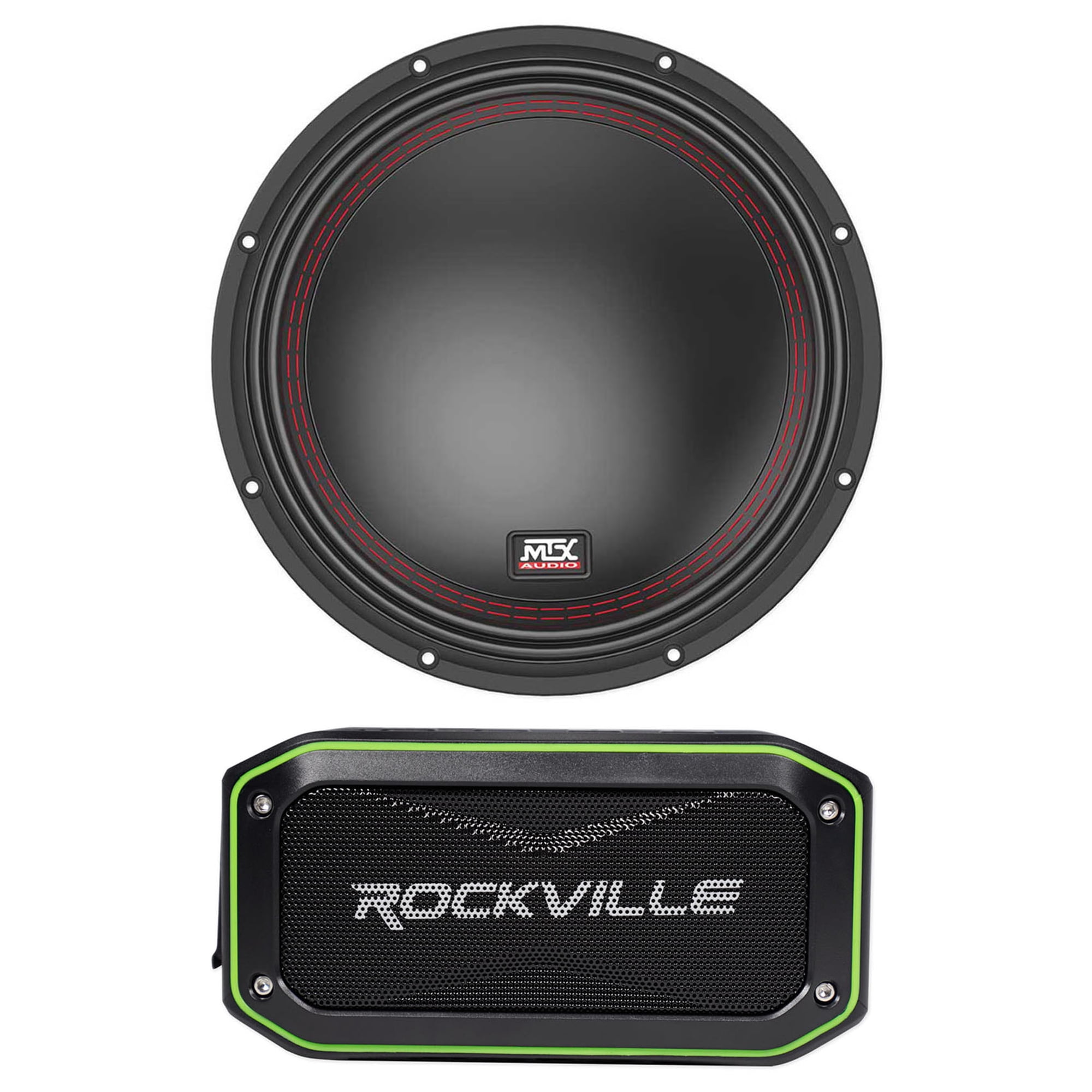 MTX 5510-22 10" 800 Watt Peak/400 Watt RMS Car Subwoofer Sub + Speaker