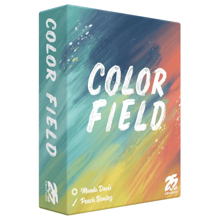Color Field: Create Beautiful Abstract Paintings, Strategy Board Game for 2 to 4 Players - 25th Century Games Color Field: Create Beautiful Abstract Paintings, Strategy Board Game for 2 to 4 Players - 25th Century Games