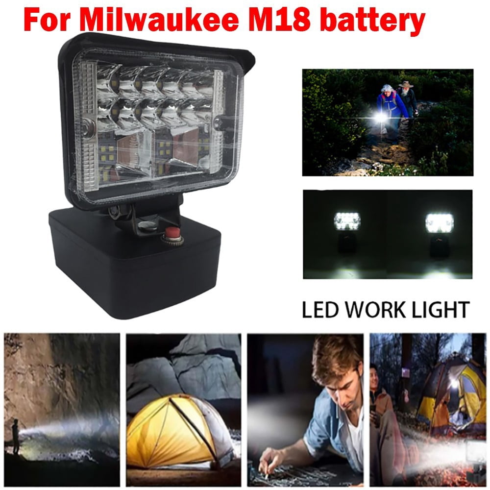 QXKE LED Work Lamp for Milwaukee M18 