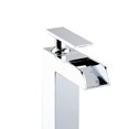 thumbnail image 2 of llave berlín monomando alta para lavabo de baño 26.8 cm cromo pulido, 2 of 7