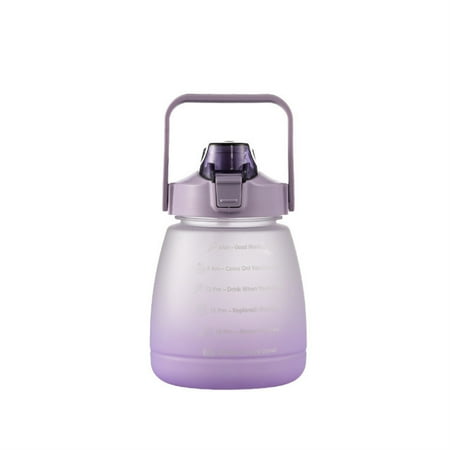 

Ssxinyu Portable Water Bottle BPA-Free 1400ML Drinking Bottle with Time Markings