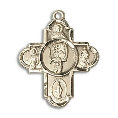 Baseball Medals - 5-Way / Baseball Medal in 14 KT Gold Filled