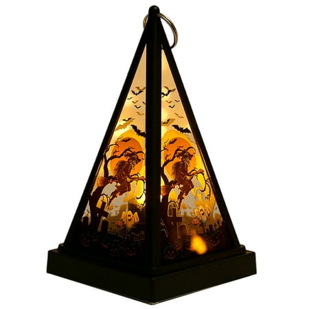

Halloween Portable Bedroom Night Lamp Special Design Suitable for Halloween for Indoor Room Decoration Witch