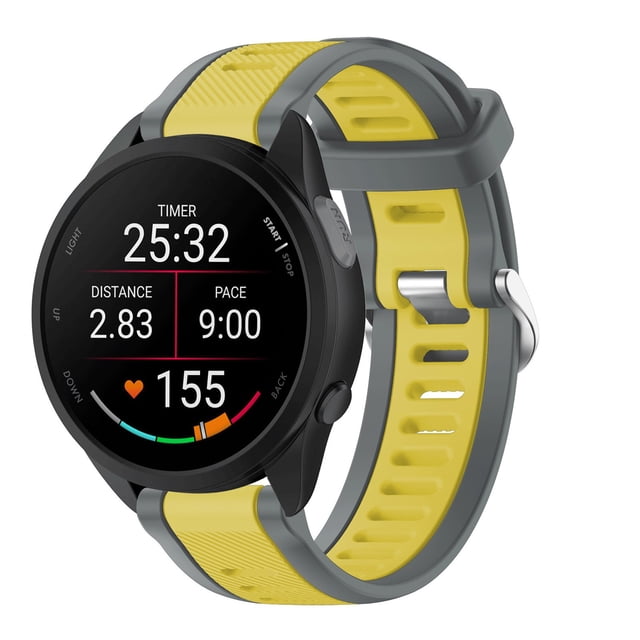 Pulsera de silicona deportiva de color sólido a prueba de sudor con ajuste cómodo y amplia compatibilidad compatible con Smartwatch