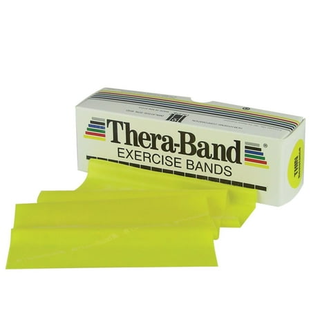 セラバンド 黄色 イエロー シン 合計5.5m 6ヤード トレーニングチューブ リハビリバンド 標準サイズ TheraBand