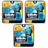 Gillette Fusion Proshield Chill Cartridges, 8 Ct (Pack of 3) + 3 Count Eyebrow Trimmer