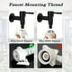 thumbnail image 5 of Stainless Steel Wall Mounted Garden Faucet - 1 Piece Wall Mounted Washer Faucet, G1/2 Inch Balcony, Bathroom, Kitchen, Garden Washer Faucet (Black), 5 of 5