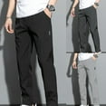 thumbnail image 2 of Mens Sweatpants Loose Stretch Active Track Joggers Pockets Gym Workout Pants, 2 of 7