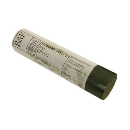 UPC: 0836943003958 | R&F Handmade Paints Pigment Stick  100ml  Sap Green