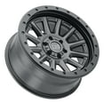 thumbnail image 2 of Black Rhino Cast Aluminum Rim BRDGR 18X8.5 5X5.5 GUN-BLK 0MM, 1885DGR005140M78, 2 of 3