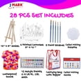 thumbnail image 2 of J Mark Kids Painting Adventure Canvas Painting Art and Craft Kit (28-Pieces), 2 of 8