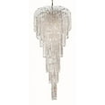 thumbnail image 2 of Elegant Furniture Falls 11 light Chrome Chandelier Clear Elegant Cut Crystal, 2 of 2