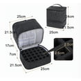 thumbnail image 2 of Estuche Organizador Esmaltes Impermeable Bolsas De Maquillaje Modelo Negro, 2 of 4