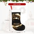 thumbnail image 4 of Disketp Golden Lips Modern Sculpture Christmas Stockings, Xmas Stocking for Family Holiday Season Décor, Personalized Holiday Indoor Decorations, 4 of 7