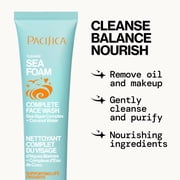 Pacifica Sea Foam Complete Face Wash Mini 1.4 fl oz
