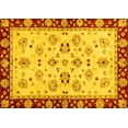 thumbnail image 1 of Ahgly Company Indoor Rectangle Oriental Yellow Traditional Area Rugs, 8' x 12', 1 of 4