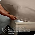 thumbnail image 6 of Bare Home 2-Pack Fitted Sheets - Premium 1800 Collection - Ultra-soft - Deep Pocket - Queen, Taupe, 6 of 8