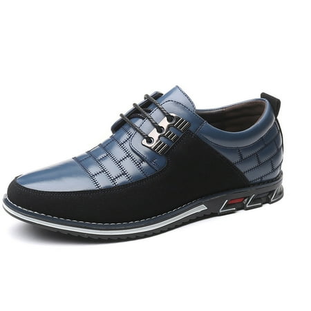 

Mens Oxford Derby Orthopedic Leather Shoes Business Luxury Dress Shoes
