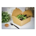 thumbnail image 5 of GEN Reclosable Kraft Take-Out Box 110 oz Paper 160/Carton PAPERBOX4, 5 of 6