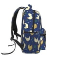 thumbnail image 3 of Disketp Funny Chicken Mochila Estampada para Hombre y Mujer – Mochila Ligera Clásica con Múltiples Bolsillos para Universidad, Trabajo y Viajes-One Size, 3 of 5
