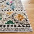 thumbnail image 3 of SAFAVIEH Madison Dayna Trellis Bordered Area Rug, Grey/Beige, 5'3" x 7'6", 3 of 8