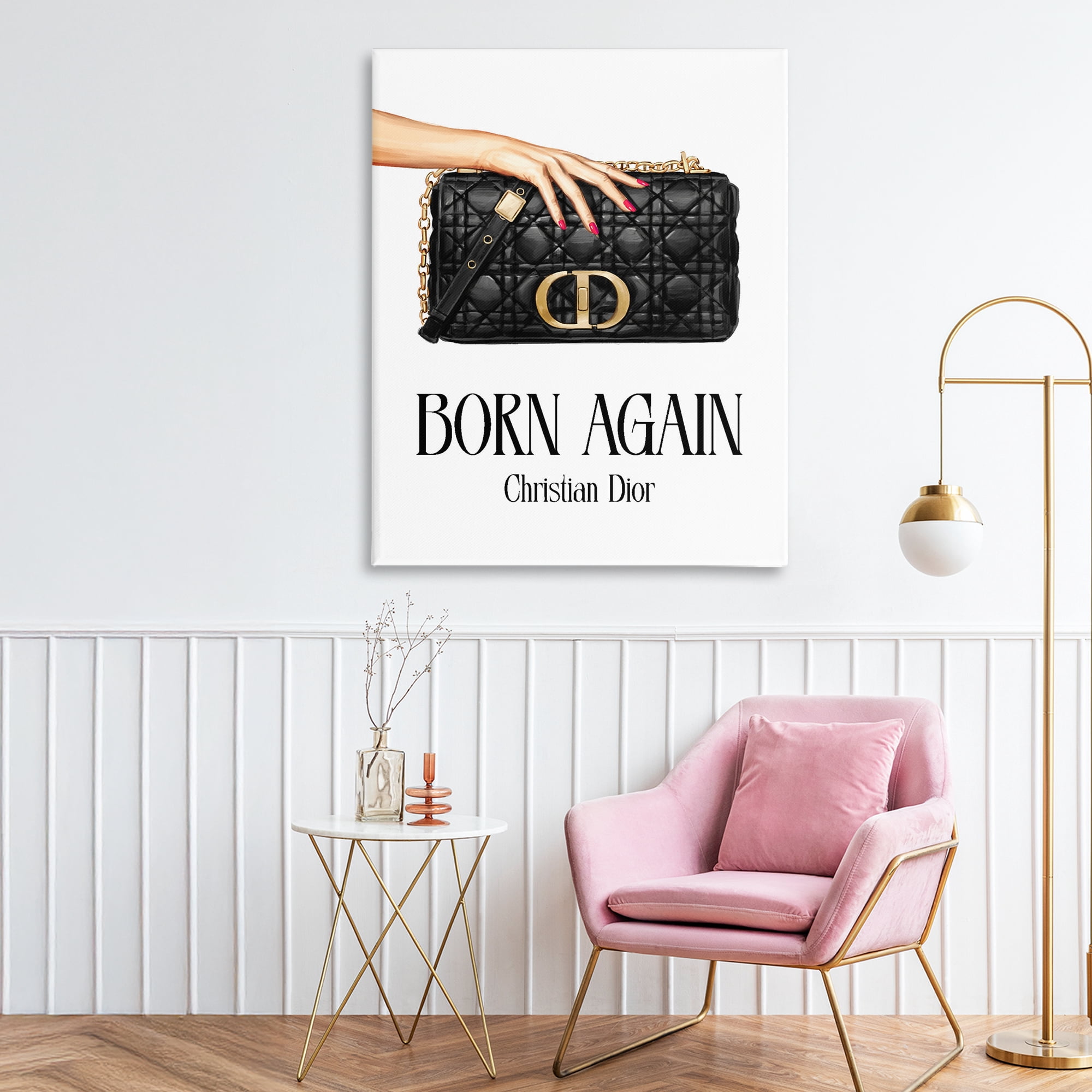 Stupell Industries Born Again Christian Luxury Canvas Wall Art, design by Ziwei Li