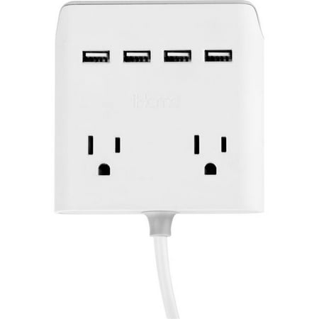 Lifeworks Technology IH-CT644W Ihome Power Reach 5.4 A Hub W/