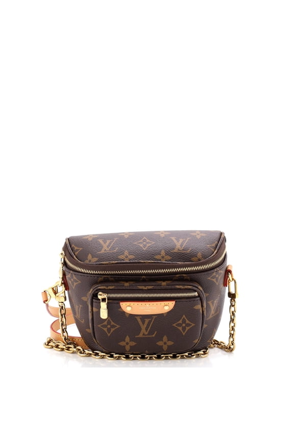 Pre-Owned Bum Bag Monogram Canvas Mini By Rebag