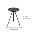 thumbnail image 2 of LSLJS Petite Table Ronde Pliante d'Extérieur Portable et Réglable Table de Camping Équipement de Camping Pique-Nique à Double Couche avec Support Lumineux Table Basse Outils&Amélioration de la Maison Essentiels pour la Maison, 2 of 6