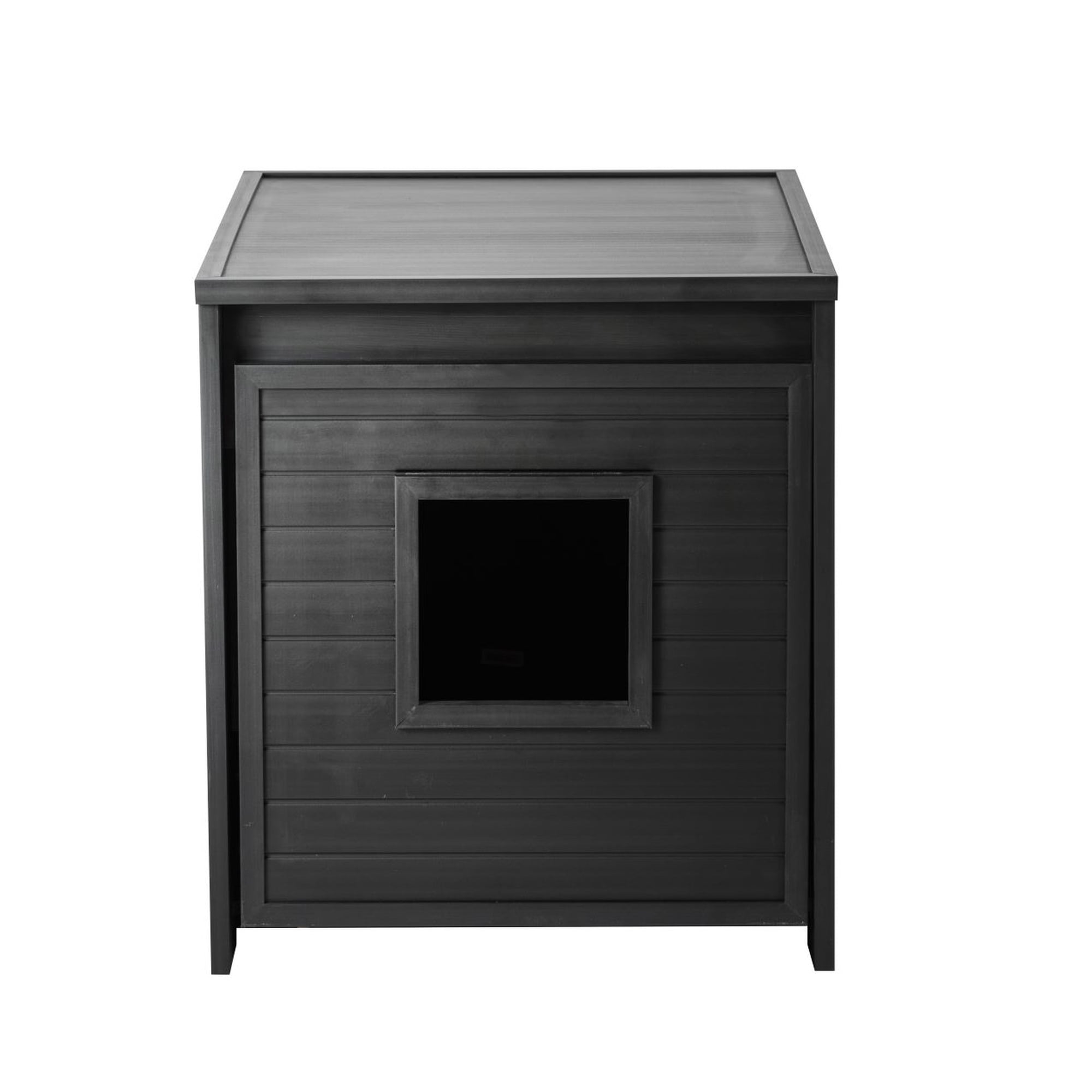 New Age Pet® ECOFLEX® Freedom Litter Loo® Moisture‑Resistant Enclosure & End‑Table, Non‑Toxic, Pull Out Drawer, Indoor Cat Furniture