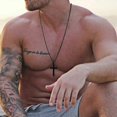 thumbnail image 3 of Zkceenier Necklace The Fast and The Furious Celebrity Vin Diesel Item Crystal Jesus Men Cross Pendant Necklace Gift Jewelry, 3 of 5