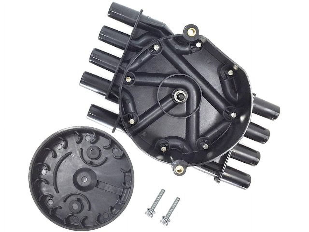 Distributor Cap and Rotor Kit - Stock Replacement - Compatible with 1996 - 1999 Chevy C1500 5.0L, 5.7L V8 1997 1998