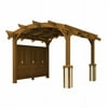 Outdoor Greatroom Company Sonoma 12-R Sonoma 12 ft x 12 ft Arched Wood Redwood Pergola in Douglas Fir
