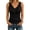 Black, variant on Tdoqot Womens Ribbed Tank Tops- Casual V-Neck Soft Slim Fit Sleeveless Undershirts Gray Size S-2XL