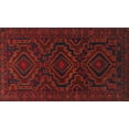 thumbnail image 1 of Ahgly Company Machine Washable Indoor Rectangle Traditional Tomato Red Area Rugs, 3' x 5', 1 of 7