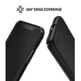 thumbnail image 3 of iPhone XS Case, Ringke [Slim] Solid Precise Contour Fashionable Slender Minimal PC Hard Skin Scratch Resistant Cover for Apple iPhoneXS  - Black, 3 of 7