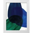 thumbnail image 1 of Lee, Judson 15x18 White Modern Wood Framed Museum Art Print Titled - Blue Green II, 1 of 4