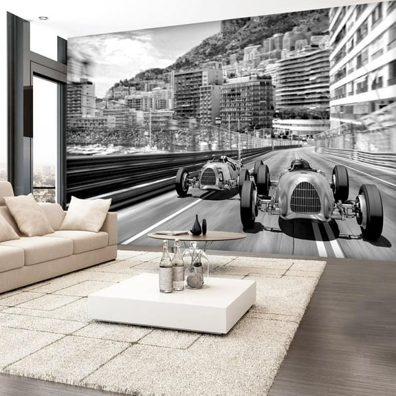 Tiptophomedecor Cityscape Wallpaper Wall Mural - Monte Carlo Race