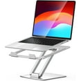 thumbnail image 1 of Laptop Stand for Desk Adjustable Computer Stand Aluminum Ergonomic Laptop Riser Holder Mount for Good Posture Ventilated Cooling & Portable for MacBook Air/Pro All Notebooks, 1 of 8