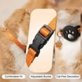 thumbnail image 4 of Cute Footprint Airtag Cat Collar Breakaway with Holder & Bell,Safety Buckle Kitten Collar with Apple Airtag Cat Collar Holder,Adjustable Classic Plaid for Girl Boy Cats, Pet Accessories,Gifts, 4 of 6