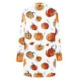 thumbnail image 4 of Cárdigan de manga larga con estampado de Halloween para mujer, 4 of 4