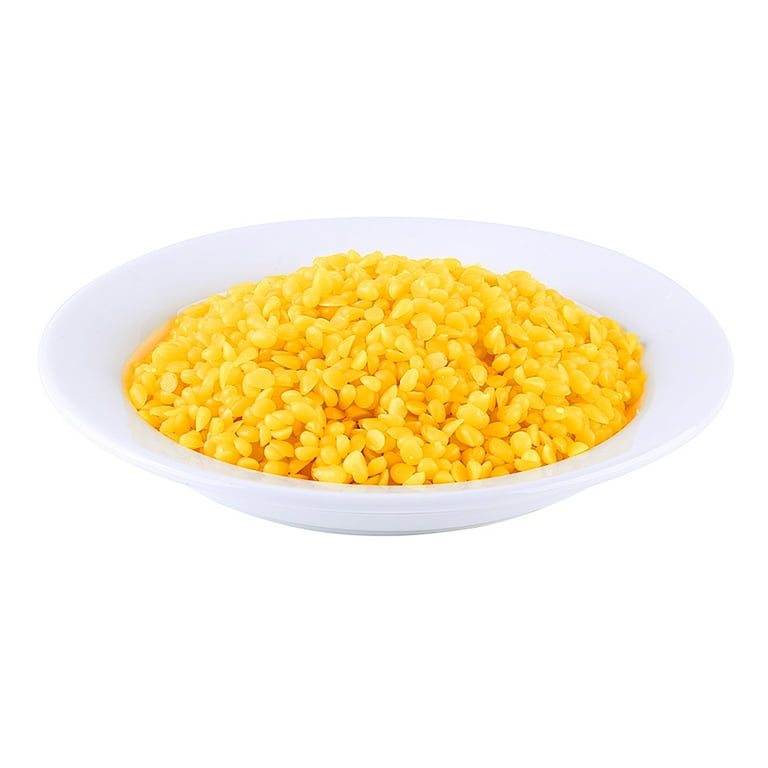 YASNAY Yellow Beeswax Pellets 2LB, 100% Organic Beeswax, Beeswax for Candle  Making, Body, Skin Care DIY, Lip Balm and Soap Making Supplies