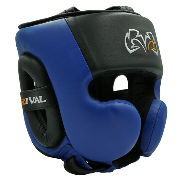 RIVAL Boxing RHG30 Mexican Training Headgear - Large - Black/Blue