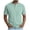 Green, variant on Big & Tall Mens 3 Button Henley Short Sleeve Classic Tee Waffle Knit Breathable Summer Shirts Casual Work Tops Father's Day Gift